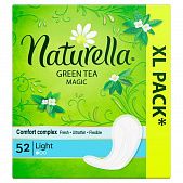 Прокладки ежедневные Naturella Green Tea Magic Light 52шт