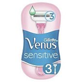 Бритвы Venus Smooth Sensitive одноразовые 3шт