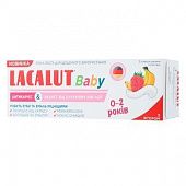 Зубная паста детская Lacalut 0-2 лет 55мл