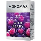 Чай черный Monomax с лесной ягодой листовой 80г